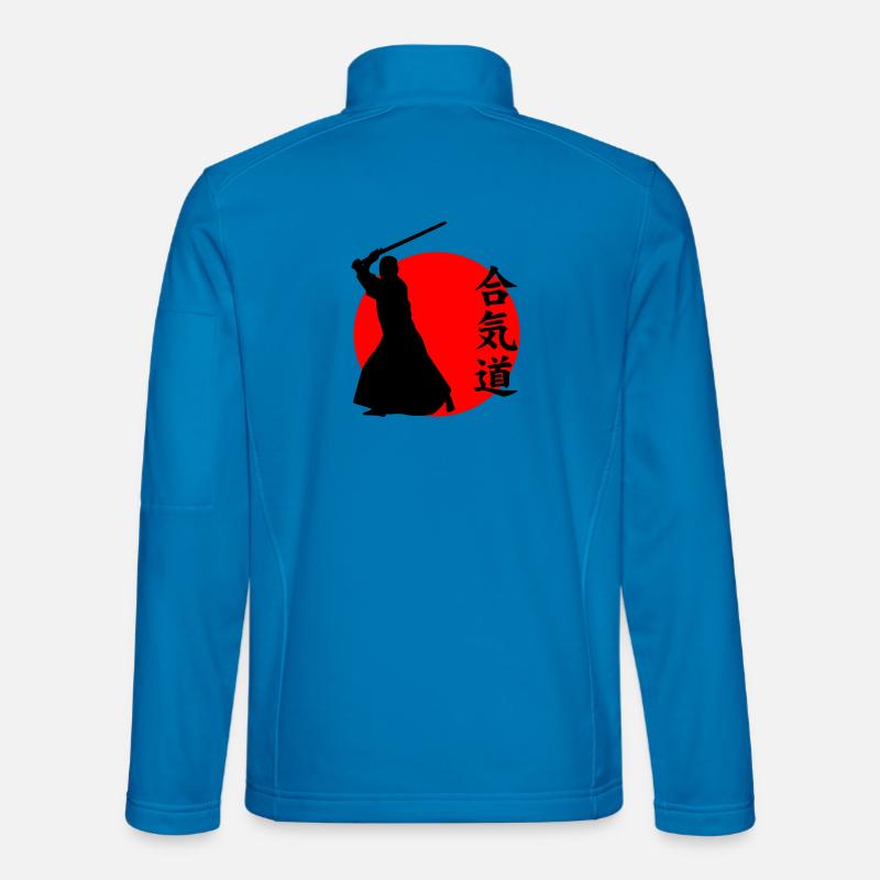 Aikido - Unisex Softshelljacke - Lichtblau