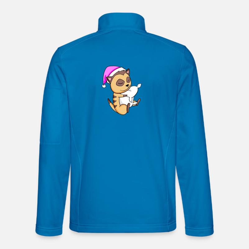 Erdmännchen - Unisex Softshelljacke - Lichtblau