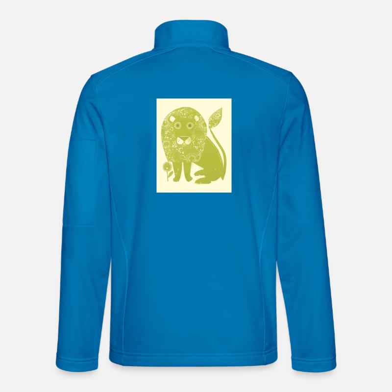 Lion - Unisex Softshell Jacket - light blue