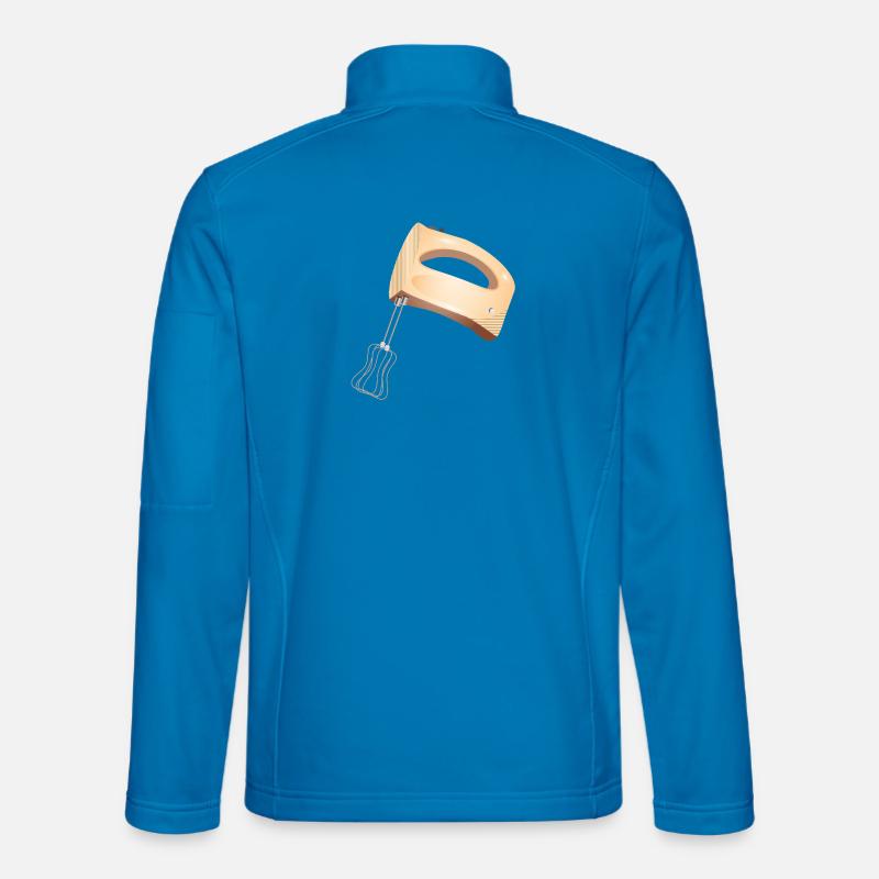 Hand mixer in subtle colours - Unisex Softshell Jacket - light blue