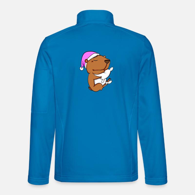Capybara Wasserschwein - Unisex Softshell Jacket - light blue