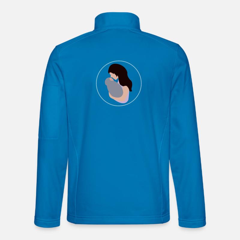 Mutter und Kind Unisex Softshelljacke