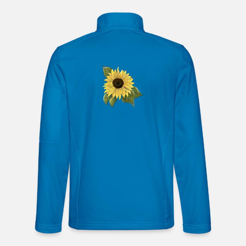 Sunflower 🌻 - Unisex Softshell Jacket - light blue