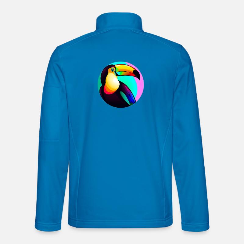 Toucan - Unisex Softshell Jacket - light blue
