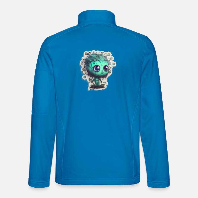 Monsterchen - Unisex Softshelljacke - Lichtblau