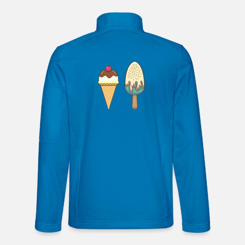 ice cream - Unisex Softshell Jacket - light blue