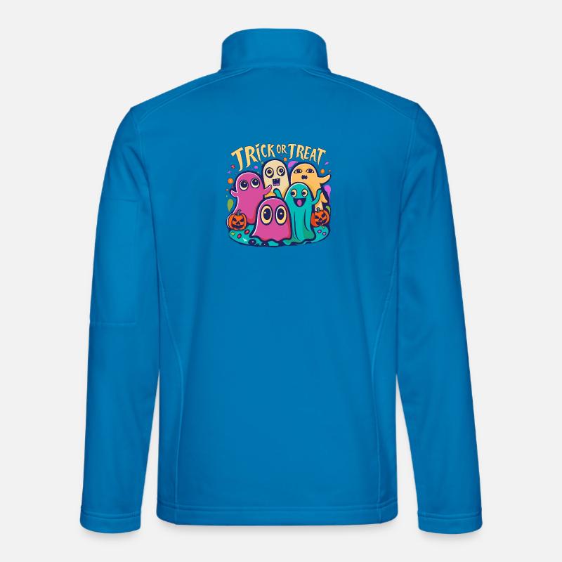 Ghosts - Unisex Softshell Jacket - light blue