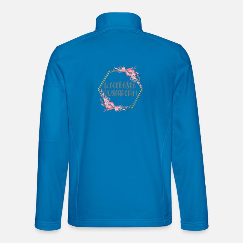 Busfahrerin Bus Beruf Geschenk - Unisex Softshelljacke - Lichtblau