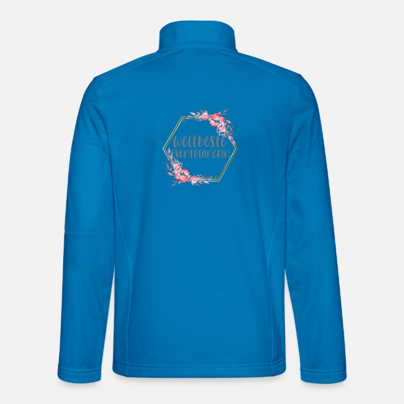 Eventplanerin Events Mädchen Beruf Geschenk - Unisex Softshelljacke - Lichtblau