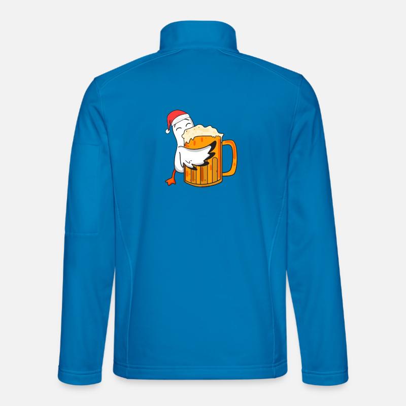 Seagull Beer Christmas - Unisex Softshell Jacket - light blue