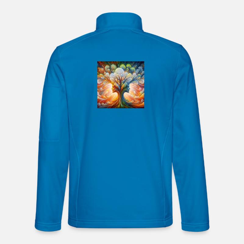 Baum des Lebens Unisex Softshelljacke