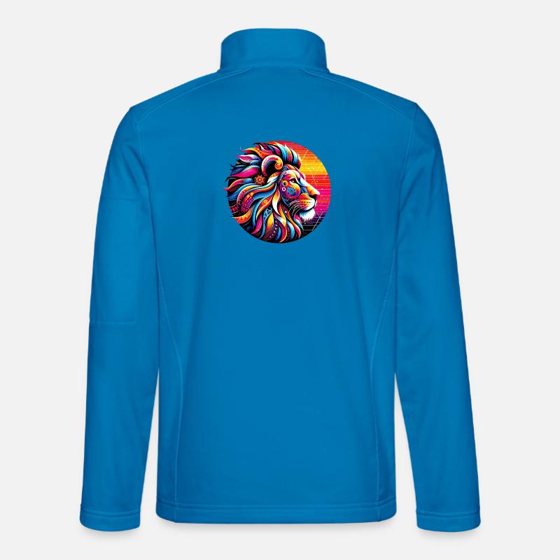 Lion - Unisex Softshell Jacket - light blue