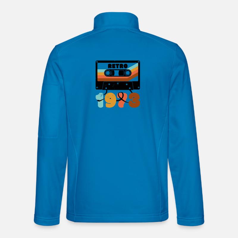 1973 Retro Musikkassette - Unisex Softshelljacke - Lichtblau