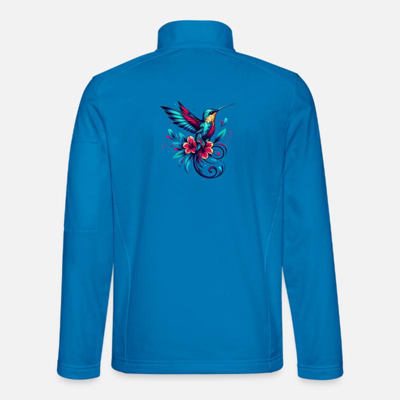 Kolibri - Unisex Softshelljacke - Lichtblau