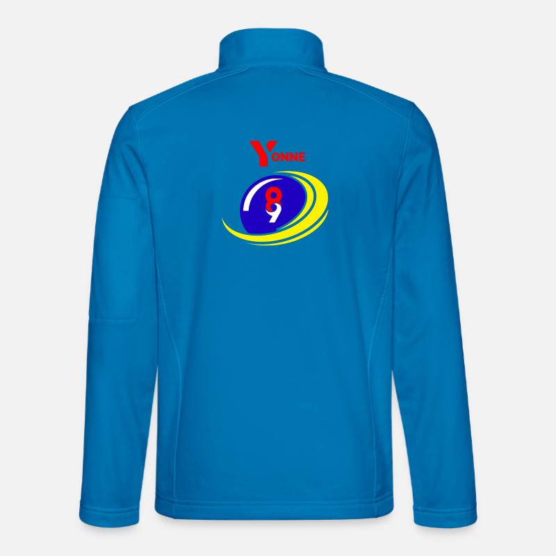 Yonne - Unisex Softshelljacke - Lichtblau