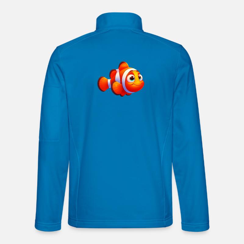 Clownfisch Unisex Softshelljacke