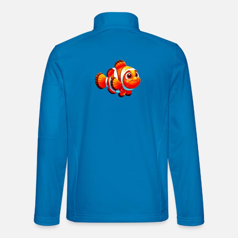 Poisson-clown Veste en tissu softshell Unisexe