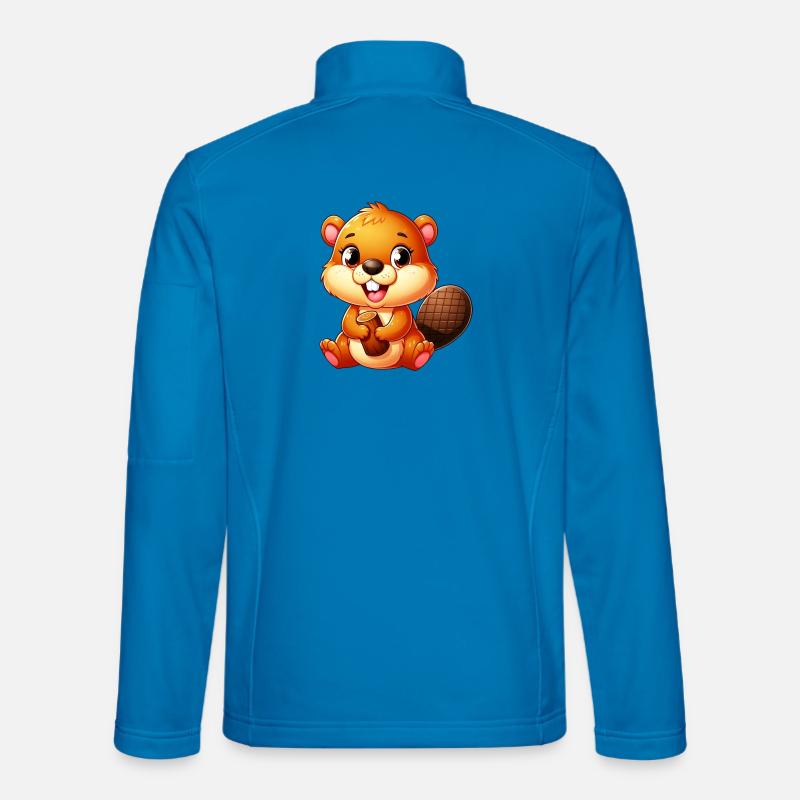 Beaver - Unisex Softshell Jacket - light blue