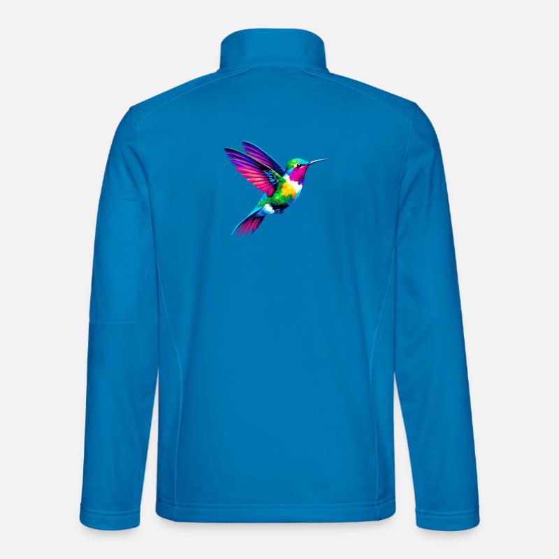 Kolibri - Unisex Softshelljacke - Lichtblau