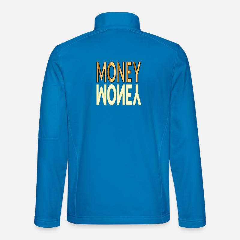 GELDVERMÖGEN - Unisex Softshelljacke - Lichtblau