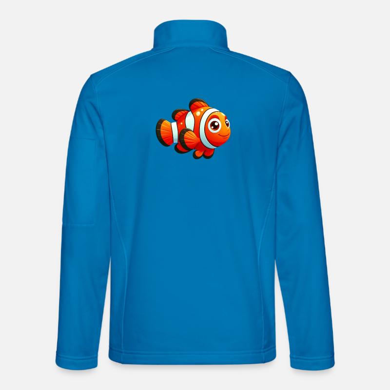 Clownfish - Unisex Softshell Jacket - light blue