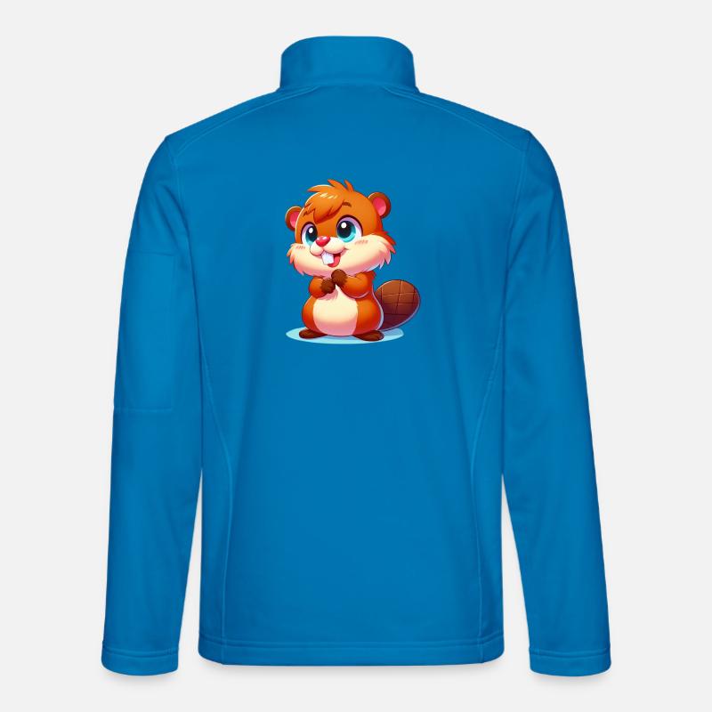 Beaver - Unisex Softshell Jacket - light blue