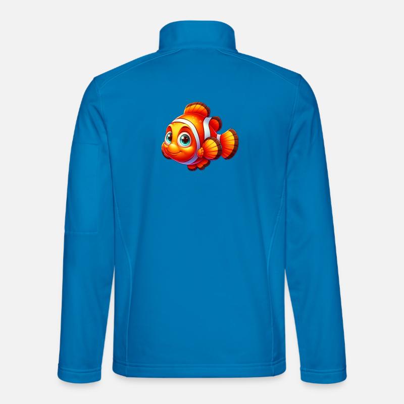 Clownfish - Unisex Softshell Jacket - light blue