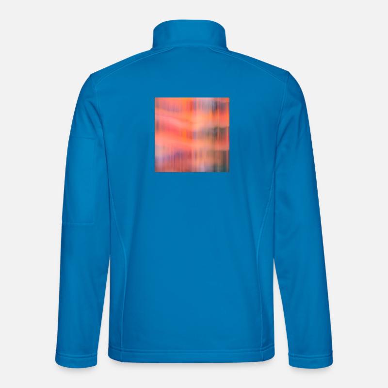 Dream Patterns 2 - Unisex Softshell Jacket - light blue