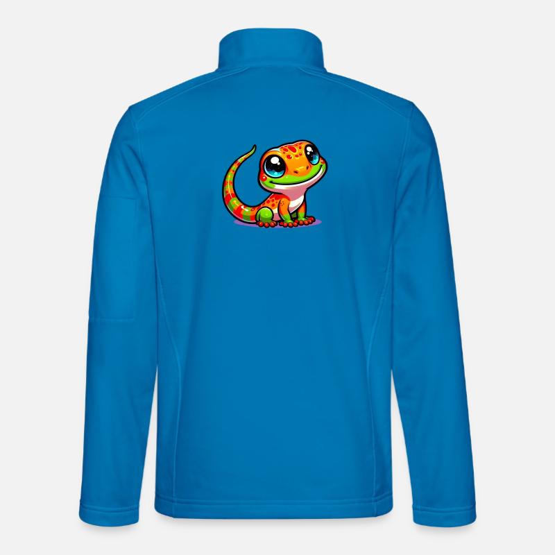Gecko - Unisex Softshelljacke - Lichtblau
