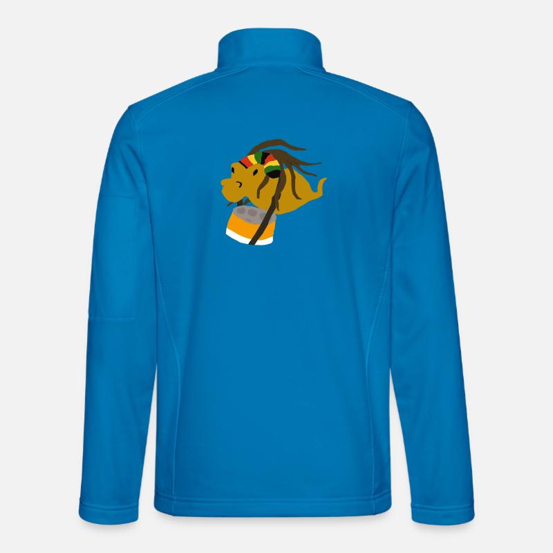 Calypsosquide - Unisex Softshelljacke - Lichtblau