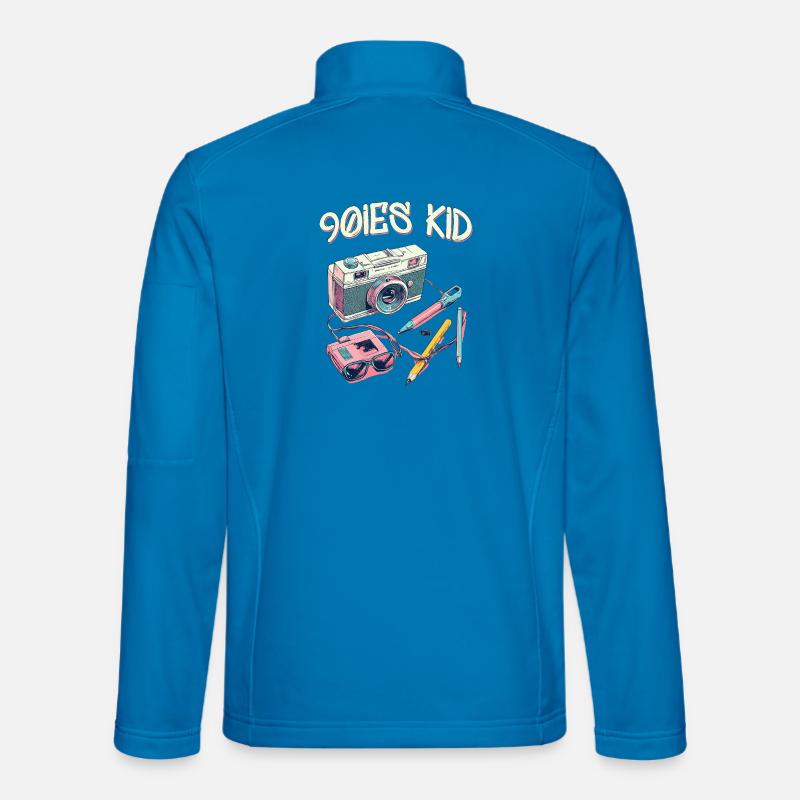 90s kid - Unisex Softshell Jacket - light blue