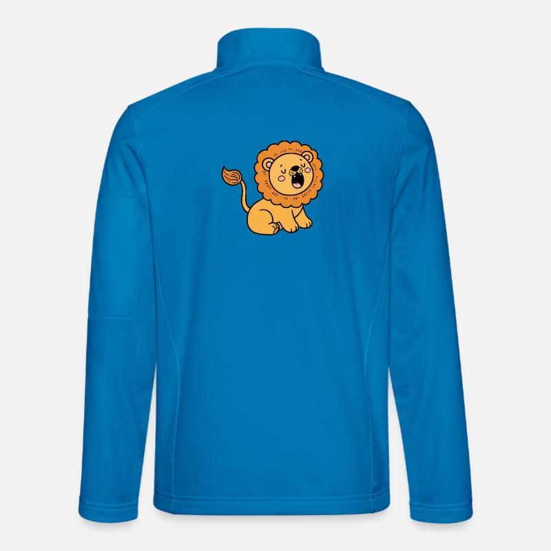 Lion - Unisex Softshell Jacket - light blue