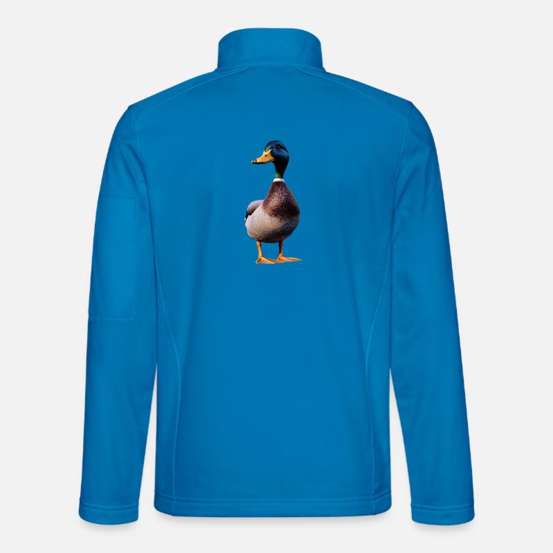 Duck, Mallard, Duckling, Duckling, , Duck - Unisex Softshell Jacket - light blue