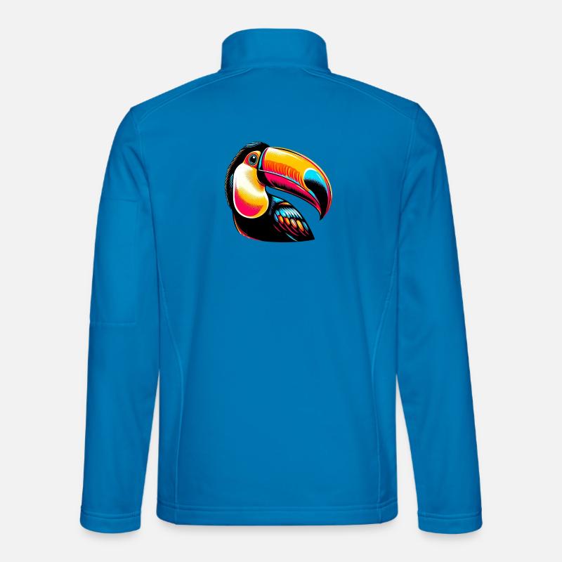 Toucan - Unisex Softshell Jacket - light blue