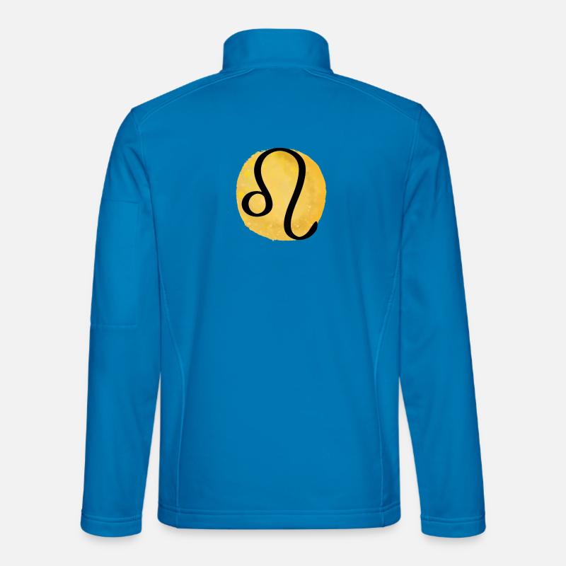 Sternzeichen Löwe - Unisex Softshelljacke - Lichtblau