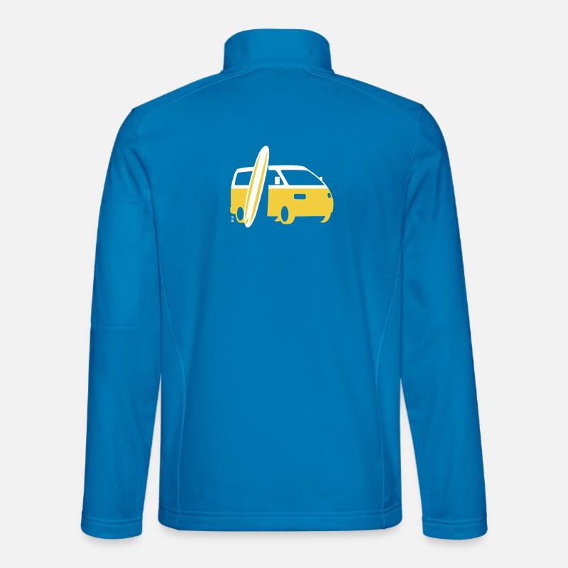 Vanlife & Surf - Unisex Softshell Jacket - light blue