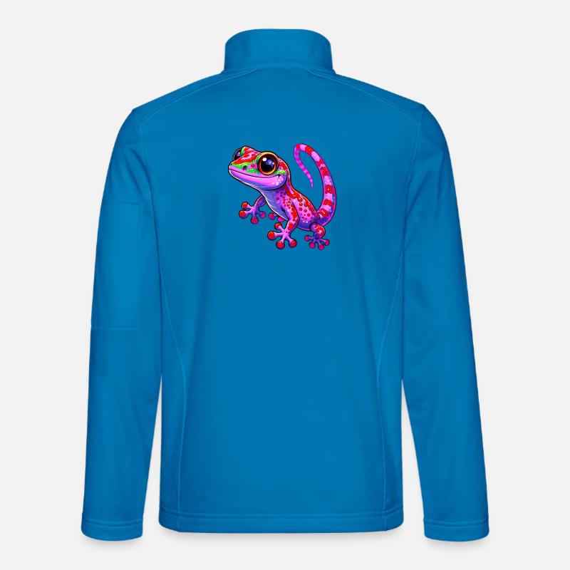 Gecko - Unisex Softshelljacke - Lichtblau