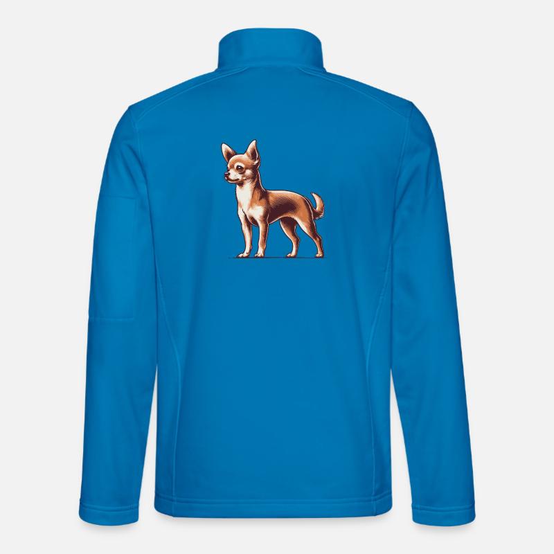 Chihuahua - Unisex Softshell Jacket - light blue