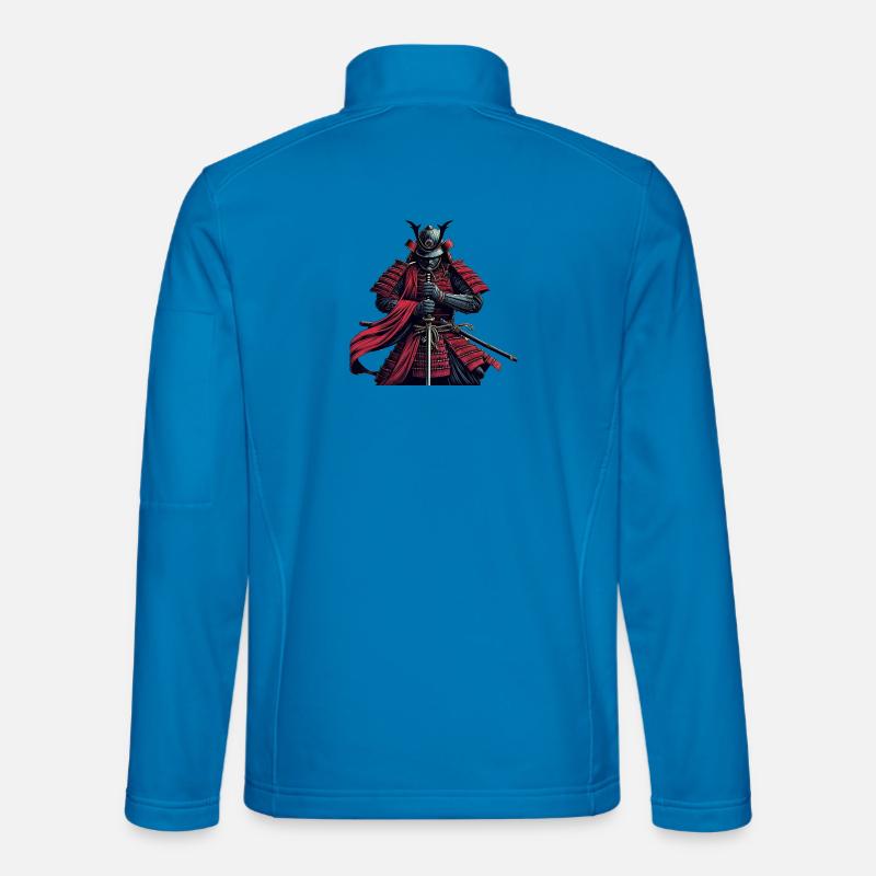 Bushido of Samurai Warrior - Unisex Softshell Jacket - light blue