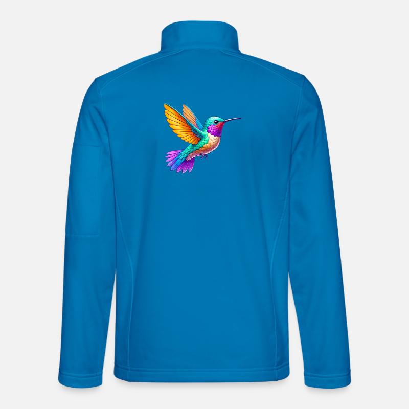 Kolibri - Unisex Softshelljacke - Lichtblau