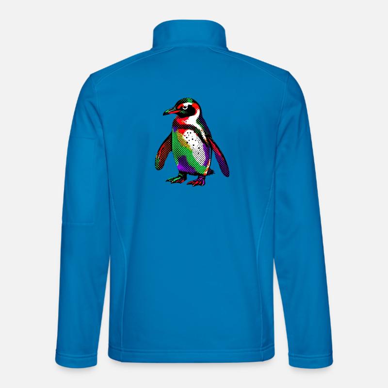 Penguin - Unisex Softshell Jacket - light blue