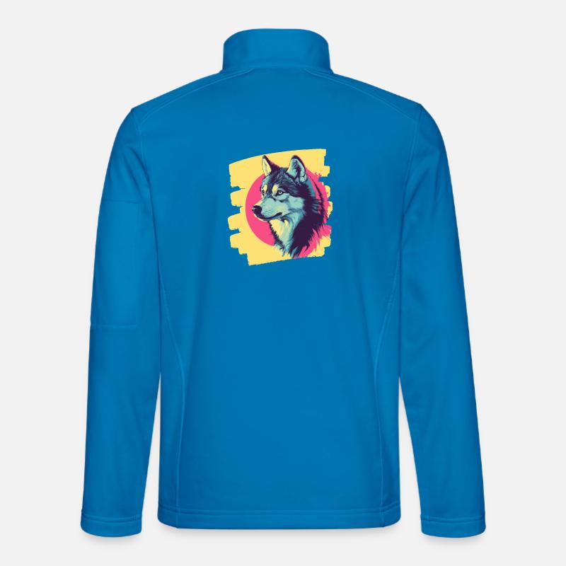 Husky - Unisex Softshell Jacket - light blue