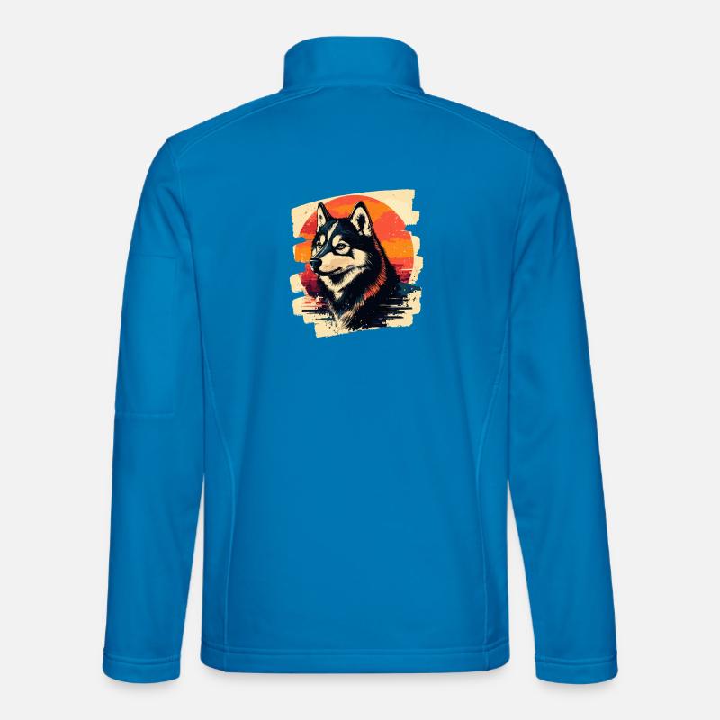 Husky - Unisex Softshelljacke - Lichtblau