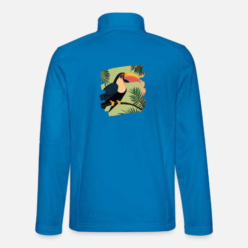 Toucan - Unisex Softshell Jacket - light blue