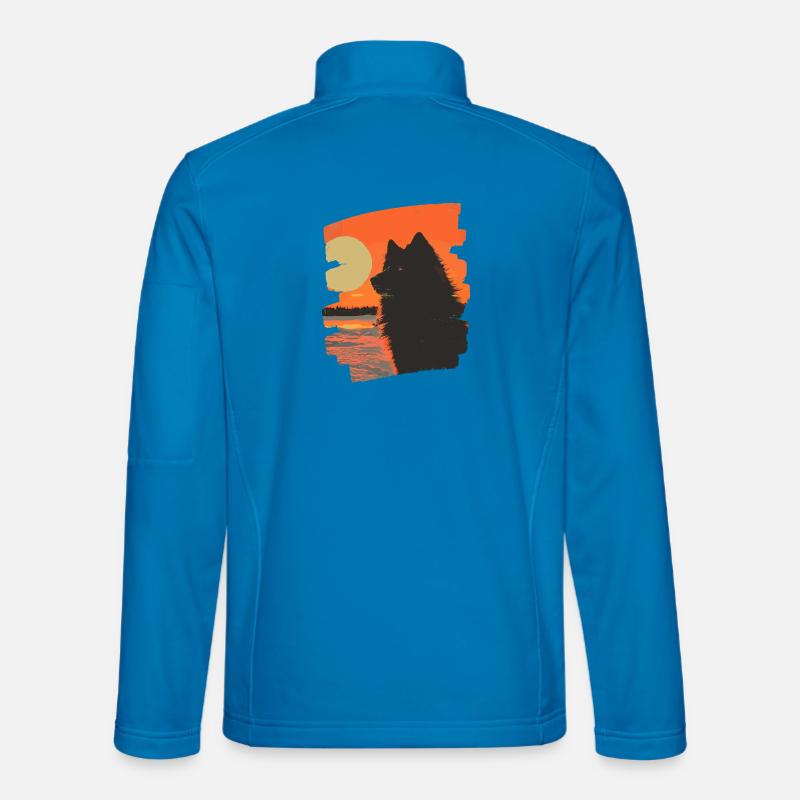Finnish Lapphund - Unisex Softshell Jacket - light blue