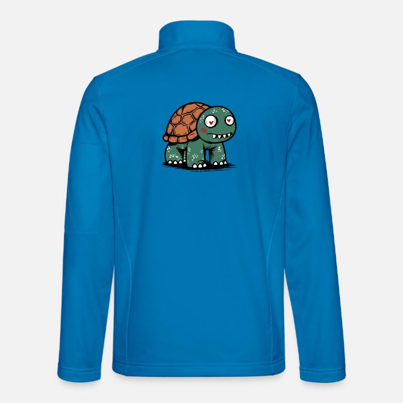 Schildkröte - Unisex Softshelljacke - Lichtblau