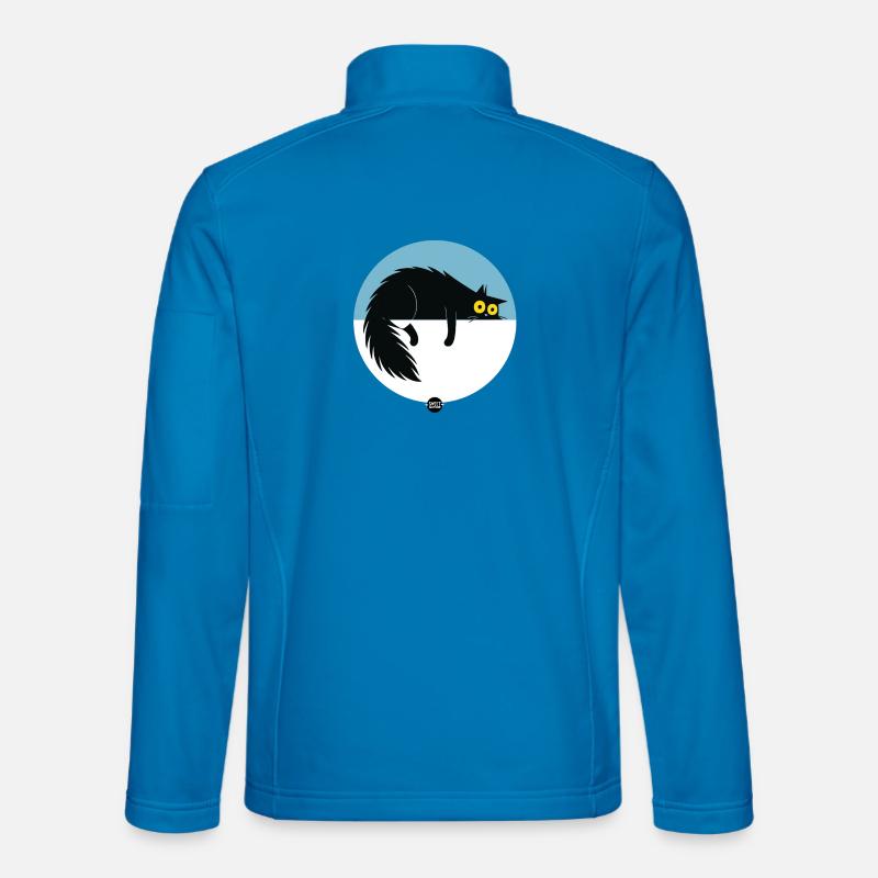 Lazy Surveillance Modus - Unisex Softshelljacke - Lichtblau