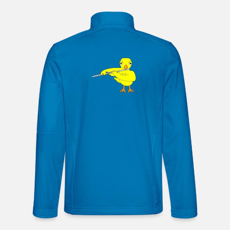 Flûte poussin Veste en tissu softshell Unisexe