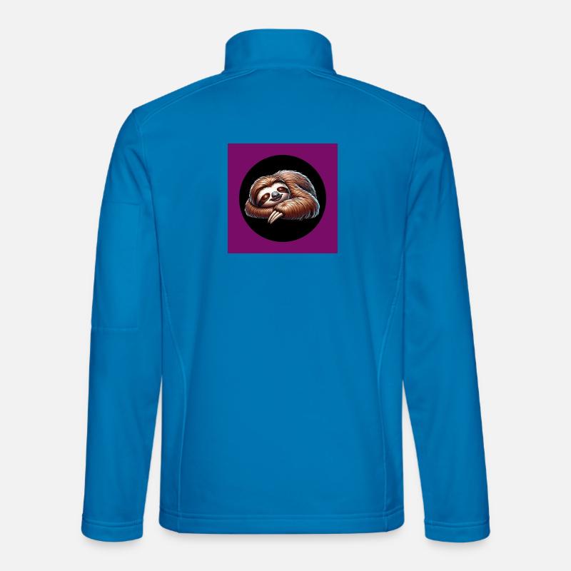 Faultier - cool bleiben immer mit der Ruhe Unisex Softshelljacke