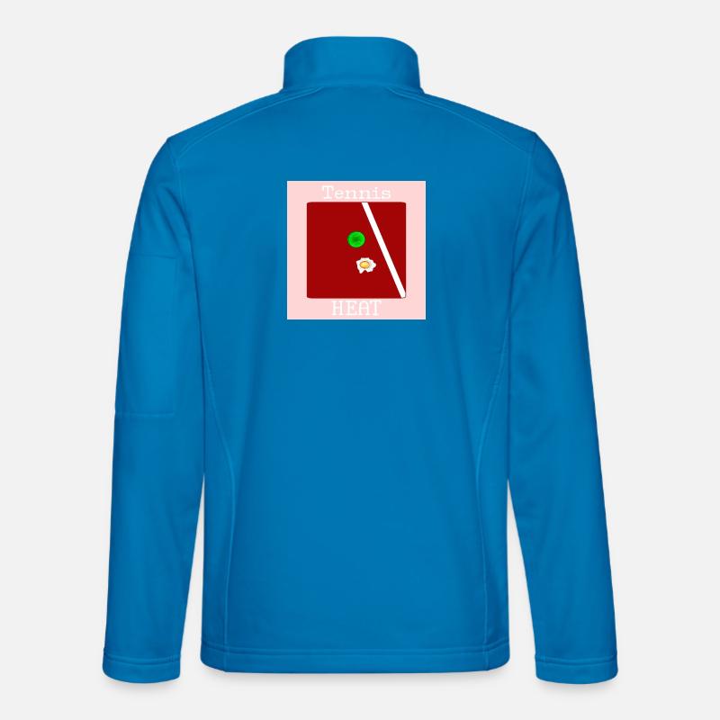 TENNIS SOMMER HITZE EIER - Unisex Softshelljacke - Lichtblau